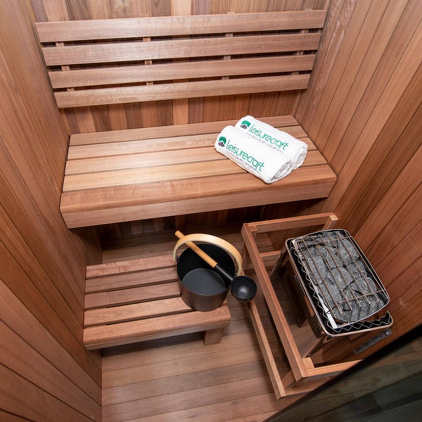 Dundalk Leisurecraft CT Element Indoor Sauna | Canadian Timber Collection