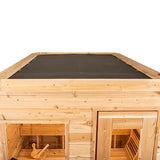 Dundalk Leisurecraft CT Luna Cube Sauna 3-Person | Canadian Timber Collection