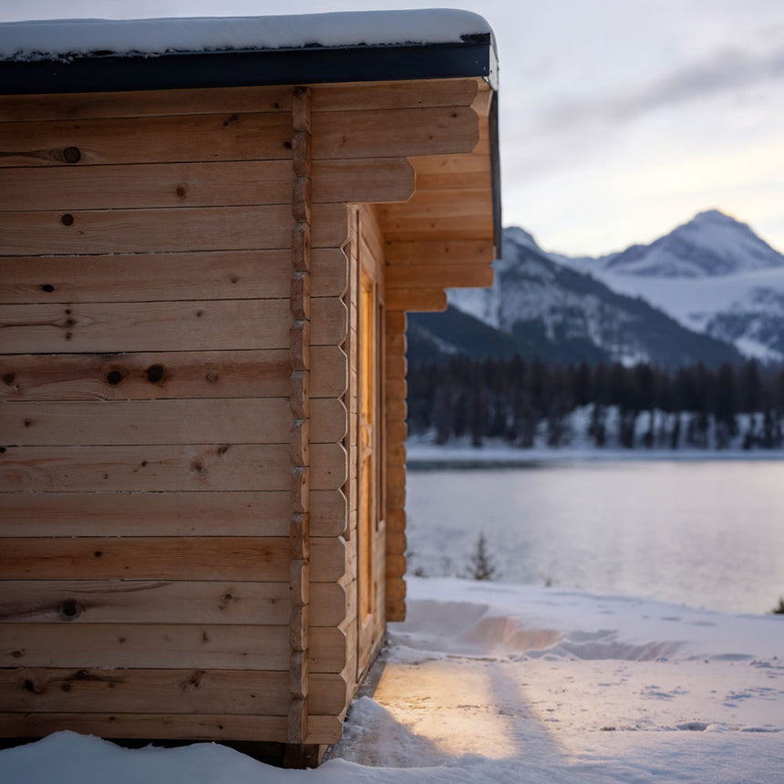 Dundalk Leisurecraft CT Palmer Cabin Sauna 3-4 Person | Canadian Timber Collection