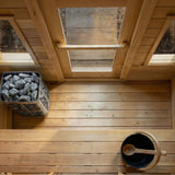 Dundalk Leisurecraft CT Palmer Cabin Sauna 3-4 Person | Canadian Timber Collection