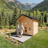 Dundalk Leisurecraft CT Palmer Cabin Sauna 3-4 Person | Canadian Timber Collection