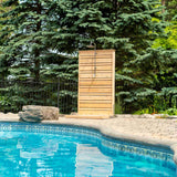 Dundalk LeisureCraft Canadian Timber Savannah Outdoor Shower | Cedar Privacy Panel