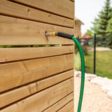 Dundalk LeisureCraft Canadian Timber Savannah Outdoor Shower | Cedar Privacy Panel