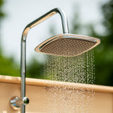 Dundalk LeisureCraft Canadian Timber Savannah Outdoor Shower | Cedar Privacy Panel
