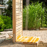 Dundalk LeisureCraft Canadian Timber Savannah Outdoor Shower | Cedar Privacy Panel