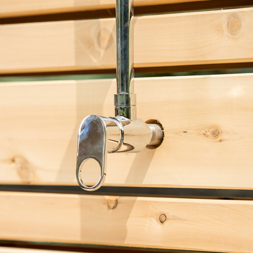 Dundalk LeisureCraft Canadian Timber Savannah Outdoor Shower | Cedar Privacy Panel