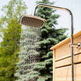 Dundalk LeisureCraft Canadian Timber Savannah Outdoor Shower | Cedar Privacy Panel
