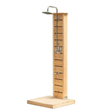Dundalk LeisureCraft Canadian Timber Sierra Outdoor Shower | Freestanding Cedar Pillar