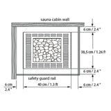 EOS Cubo Avantgarde Electric Sauna Heater