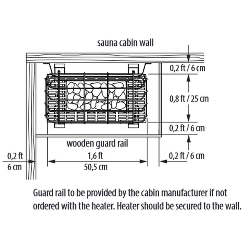 EOS Gracil Electric Sauna Heater