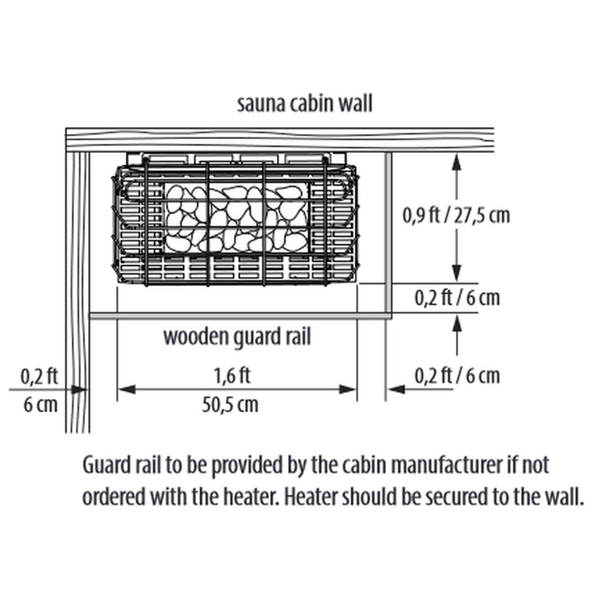 EOS Gracil Electric Sauna Heater
