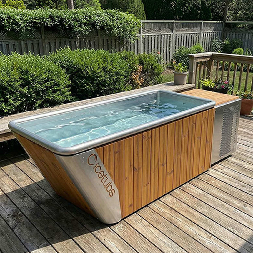 Icetubs IceBath Reclining Cold Plunge with Cooling Engine