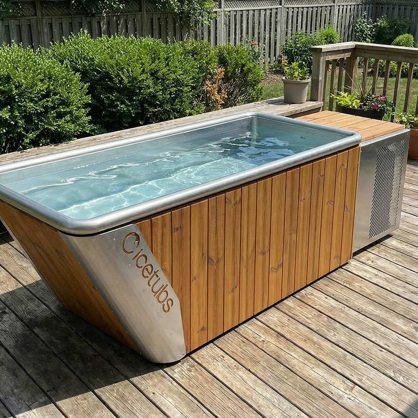 Icetubs IceBath Reclining Cold Plunge with Cooling Engine