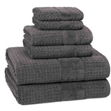 Kassatex Hammam Turkish Towels | 650 GSM Combed Aegean Cotton | Waffle-Terry Weave