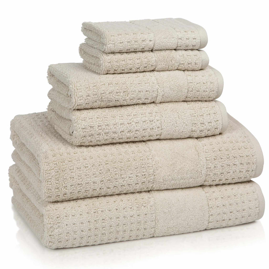 Kassatex Hammam Turkish Towels | 650 GSM Combed Aegean Cotton | Waffle-Terry Weave