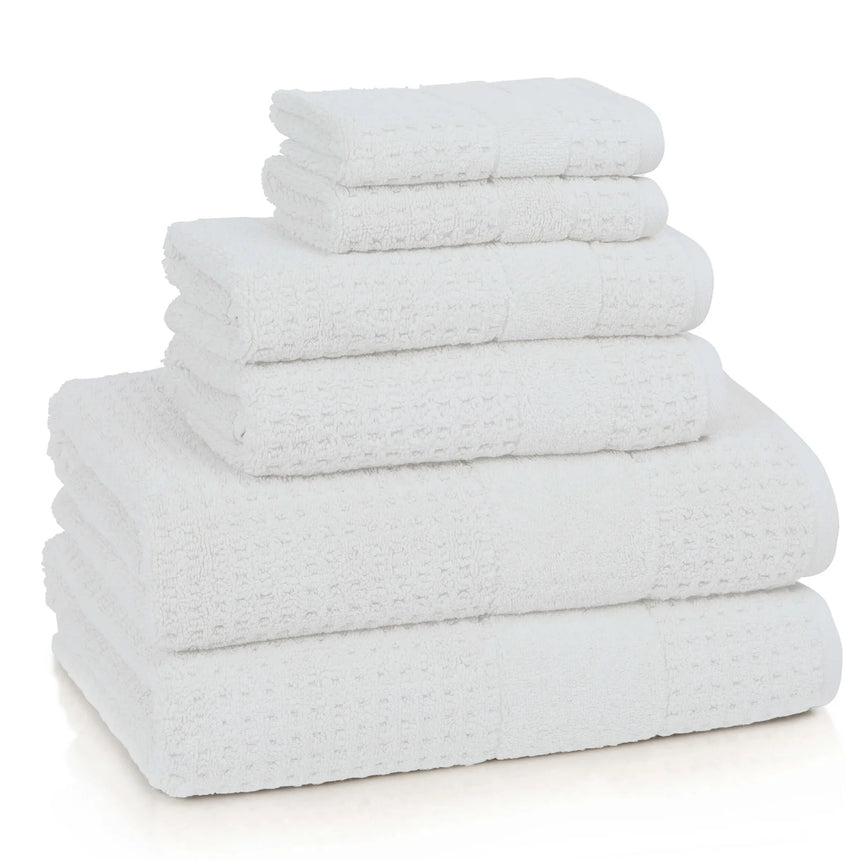 Kassatex Hammam Turkish Towels | 650 GSM Combed Aegean Cotton | Waffle-Terry Weave