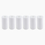 Revive 6-Pack Of Filters: six plain white cartridge filters, shown for the 1-micron option