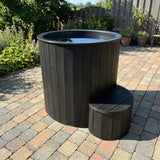 SaunaLife S1 1-Person Cold & Hot Immersion Tub with Water Chiller