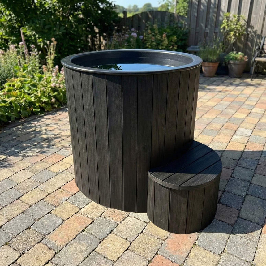 SaunaLife S1 1-Person Cold & Hot Immersion Tub with Water Chiller