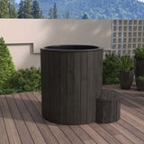 SaunaLife S1 1-Person Cold & Hot Immersion Tub with Water Chiller