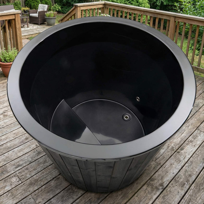 SaunaLife S1 1-Person Cold & Hot Immersion Tub with Water Chiller