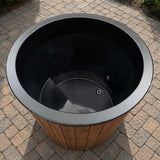 SaunaLife S1 1-Person Cold & Hot Immersion Tub with Water Chiller