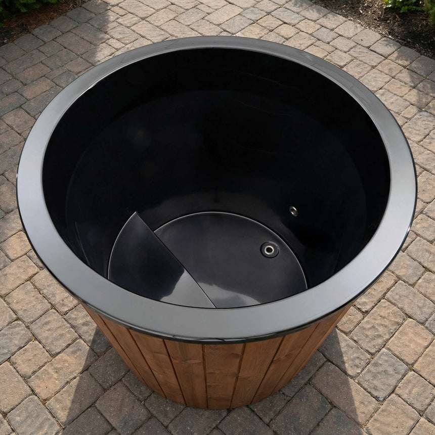 SaunaLife S1 1-Person Cold & Hot Immersion Tub with Water Chiller