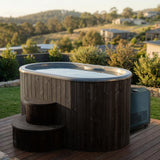 SaunaLife S2 2-Person Cold & Hot Immersion Tub with Water Chiller