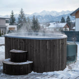 SaunaLife S2 2-Person Cold & Hot Immersion Tub with Water Chiller