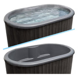 SaunaLife S2 2-Person Cold & Hot Immersion Tub with Water Chiller