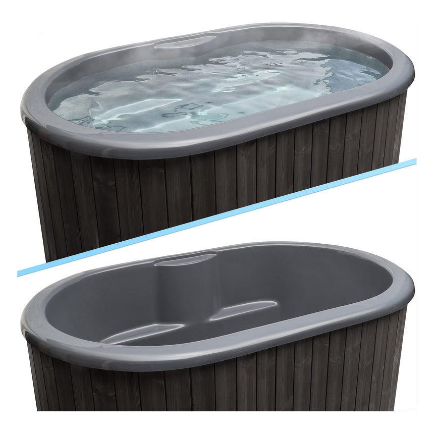 SaunaLife S2 2-Person Cold & Hot Immersion Tub with Water Chiller