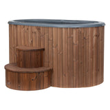 SaunaLife S2 2-Person Cold & Hot Immersion Tub with Water Chiller
