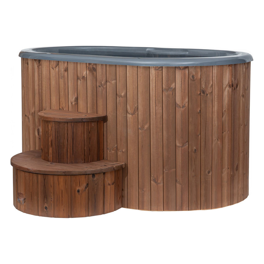 SaunaLife S2 2-Person Cold & Hot Immersion Tub with Water Chiller
