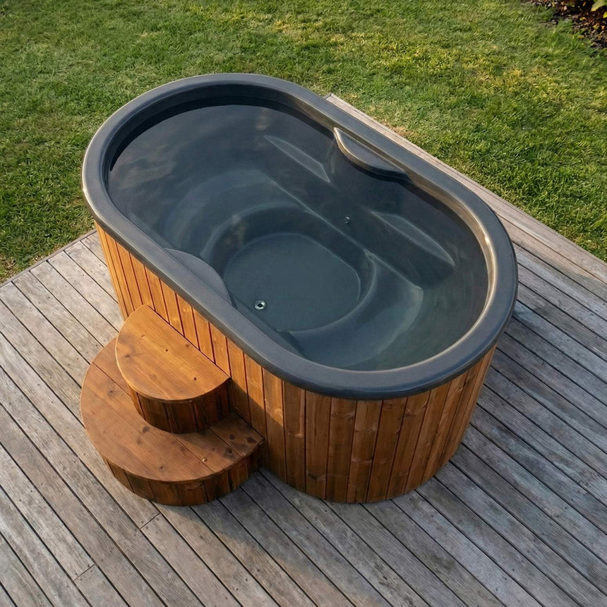 SaunaLife S2 2-Person Cold & Hot Immersion Tub with Water Chiller