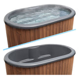 SaunaLife S2 2-Person Cold & Hot Immersion Tub with Water Chiller