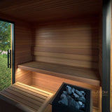 Auroom Garda 90×90 Outdoor Sauna | 6-Person Fully Assembled Cabin