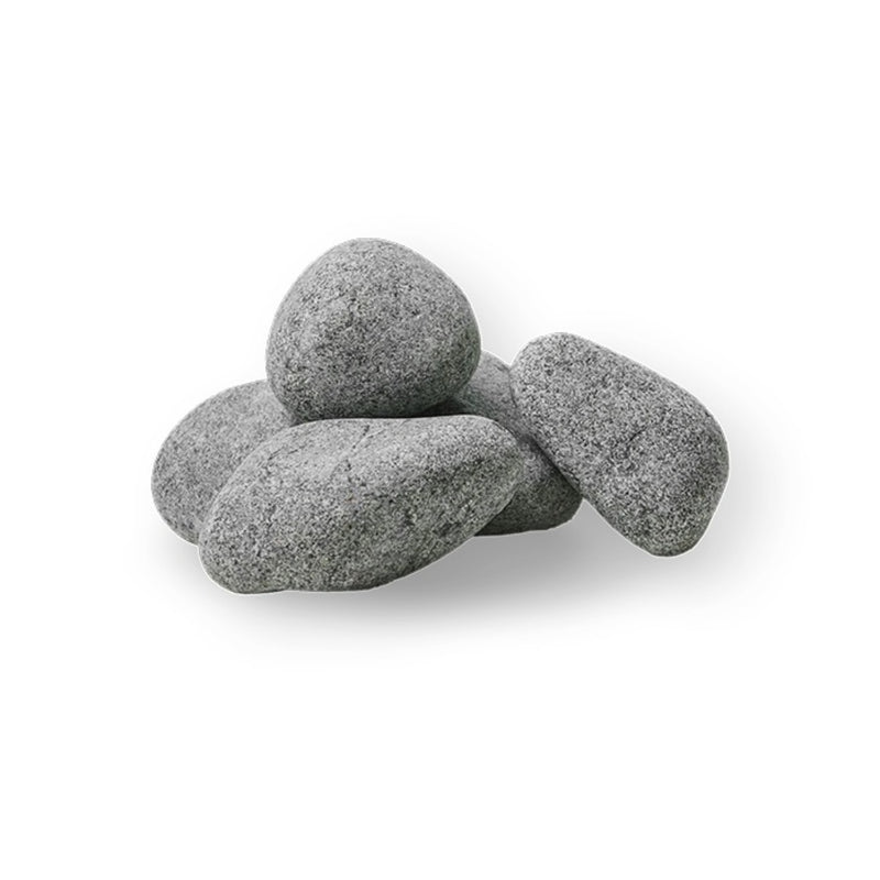 HUUM Sauna Heater Stones | Rounded Olivine Diabase | 5-10cm | 33 lbs