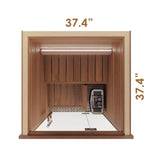 Auroom Cala Mini Indoor Sauna Kit | 1-Person Traditional Finnish Sauna