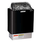 Harvia KIP80W 8kW Electric Sauna Heater with External Controls | Black