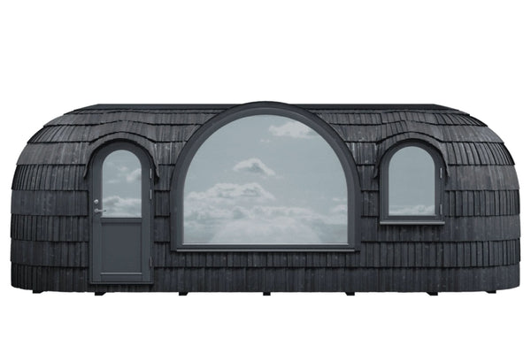 Iglucraft Panoramic Iglusauna Wood Fired 6-Person Outdoor Sauna