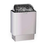 Harvia KIP80W 8kW Electric Sauna Heater with External Controls | Stainless Steel