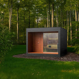 Auroom Natura Outdoor Sauna | 5-Person Cabin with Changing Room