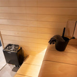 Harvia KIP60B 6kW Electric Sauna Heater with Built-In Controls | Black
