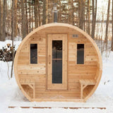 Dundalk Leisurecraft CT Elation 4 Person Wood-Burning Sauna