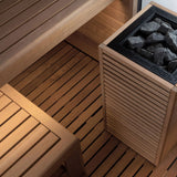 Auroom Garda 90×90 Outdoor Sauna | 6-Person Fully Assembled Cabin