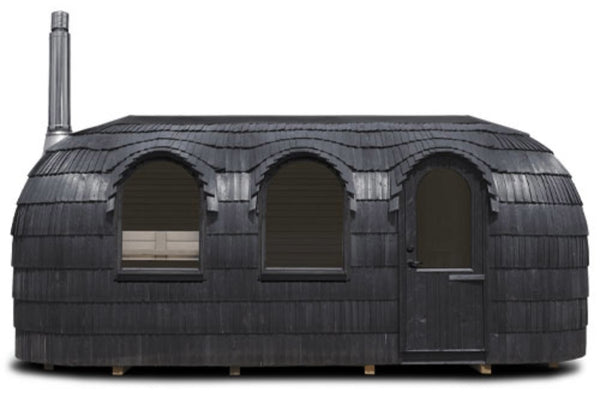 Iglucraft Triple Iglusauna Wood Fired 6-Person Outdoor Sauna