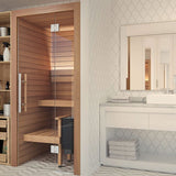 Auroom Cala Mini Indoor Sauna Kit | 1-Person Traditional Finnish Sauna