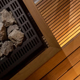 Auroom Arti 91×111 Outdoor Sauna | 5-Person Cabin with Front Terrace