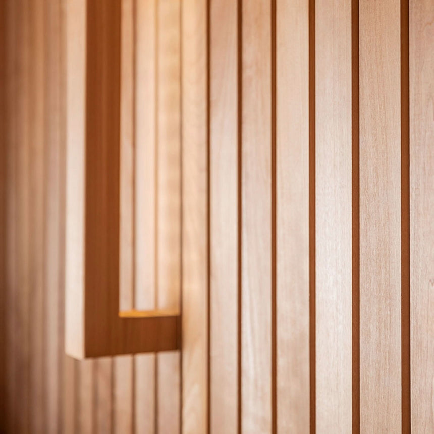 Auroom Familia 79×79 Indoor Sauna Kit | 5-Person Classic Finnish Sauna