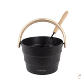 Auroom Cala Glass 59×71 Indoor Sauna Kit | 3-Person Traditional Finnish Sauna